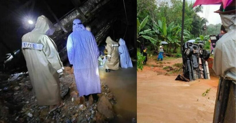 Southern Thailand flooding causes bridge collapse, 6 people reported dead