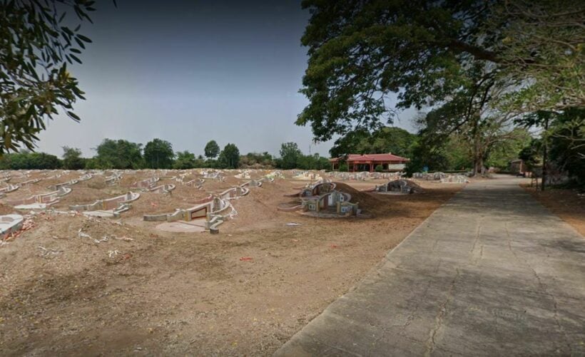 Cemetery displays movies for the dead to celebrate Chinese New Year