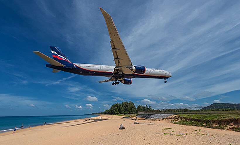 Russian flights keep arriving in Thailand, for now