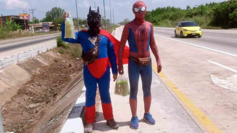 Farmers dress as superheroes to get more customers after drop in sales during pandemic