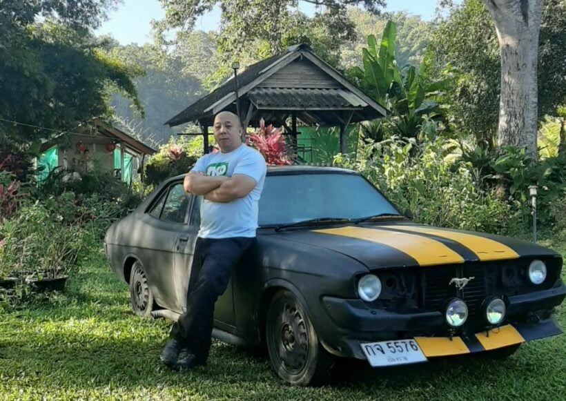 Vin Diesel doppelganger in Thailand drives car inspired by Fast and Furious | News by Thaiger