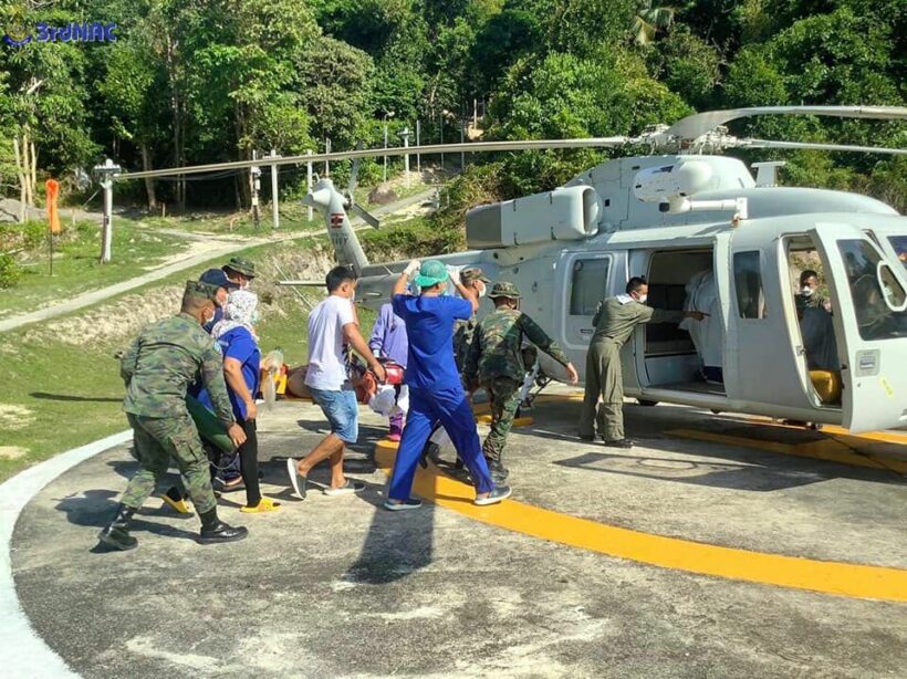 Thai tourist rescued after going into cardiac arrest while diving near Koh Lipe