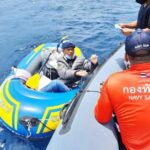 Vietnamese man tries to paddle from Phuket to India on inflatable boat to see his wife | Thaiger