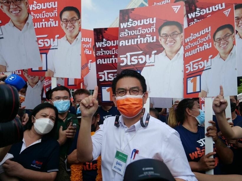 Candidates for governor register in Bangkok