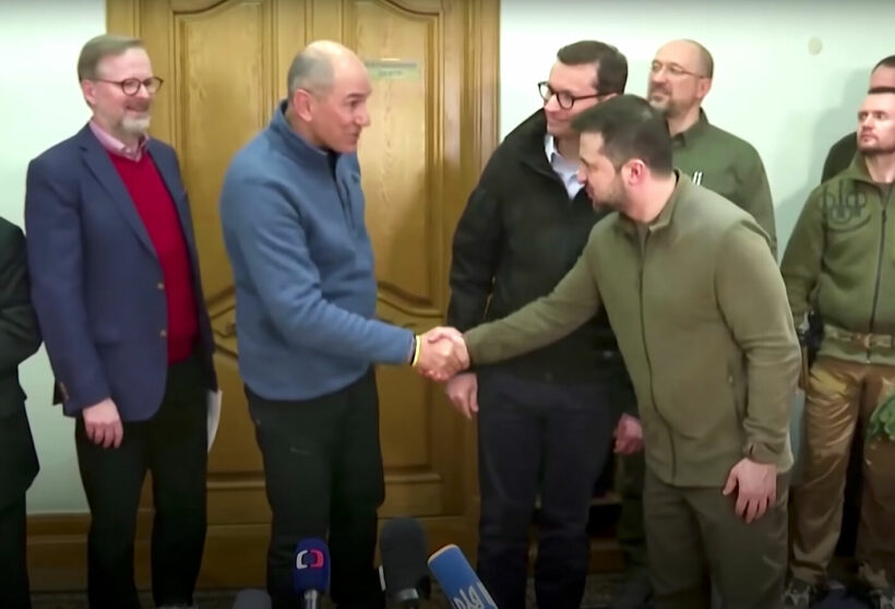 UKRAINE UPDATES: 3 EU PMs visit Kyiv; Peace talks ‘realistic’; 400 trapped in Mariupol hospital; US labels Putin ‘war criminal’; TV editor released