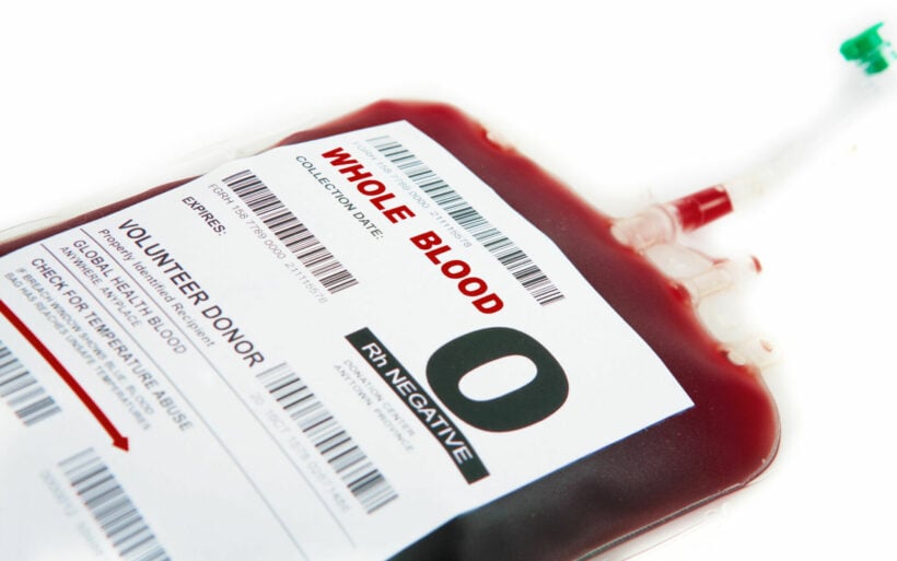 Young Swiss man needs O negative blood donations after heatstroke on Thailand island