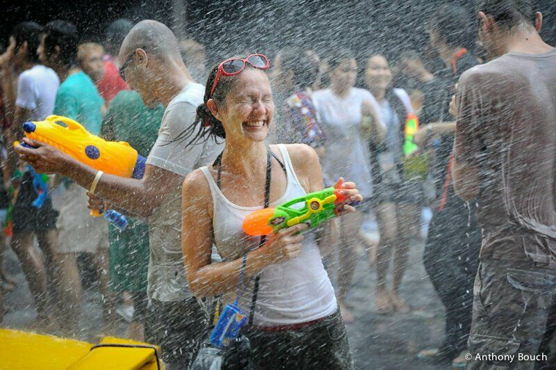 Have a virtual water fight on Facebook or Instagram this Songkran