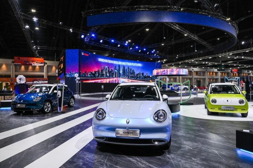 EVs take limelight at Bangkok motor show, spurred by subsidy as fuel prices surge