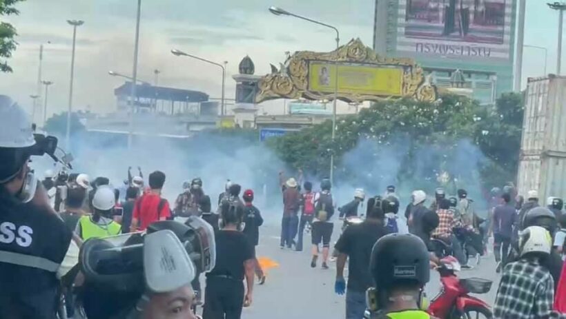 Bystander struck in the head by rubber bullet in Bangkok rally dies