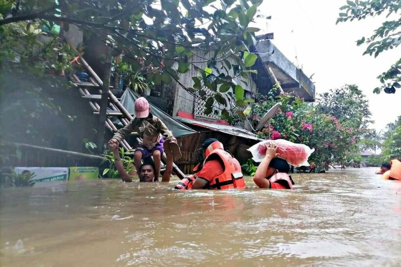 At least 53 dead after tropical storm Megi hit the Philippines