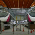 Pink line monorail extends free service during conductor rail repair | Thaiger