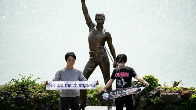 Freddie Mercury statue erected in South Korea