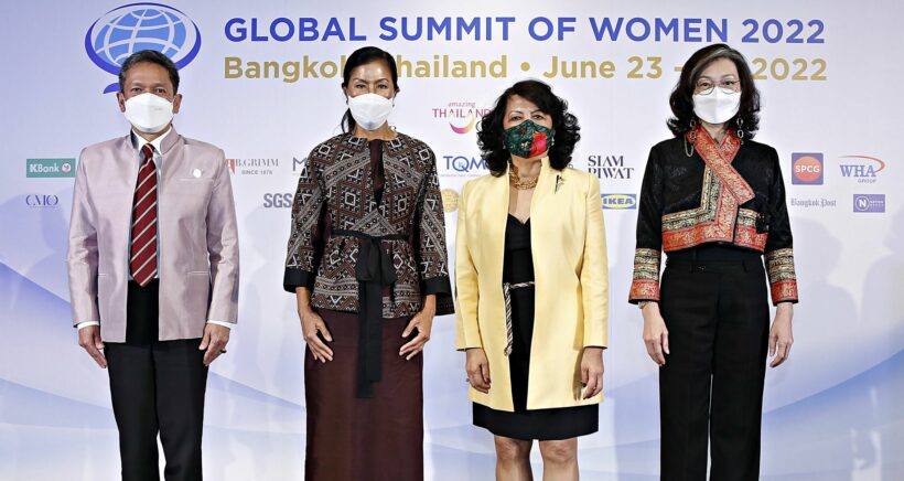 Thailand to host 2022 Global Summit of Women | News by Thaiger