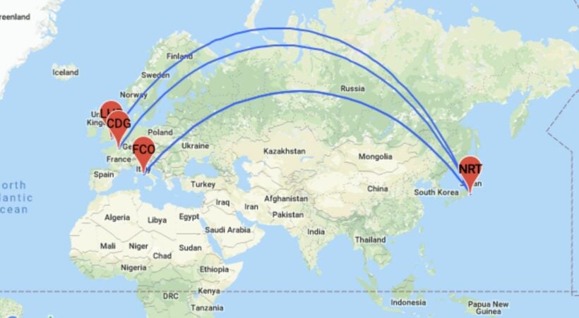 Thailand to welcome East-West flight detours as airlines avoid Russian airspace