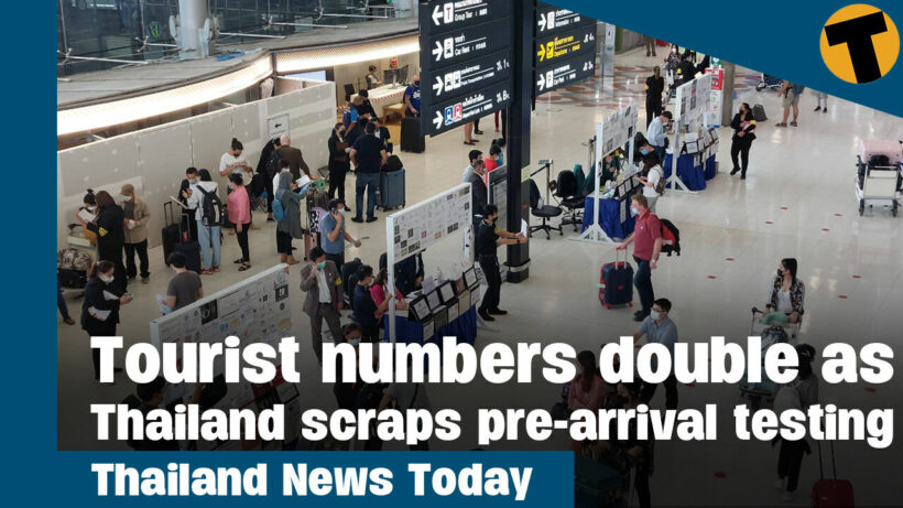 Thailand News Today | Arriving tourists double as Thailand scraps pre-arrival test