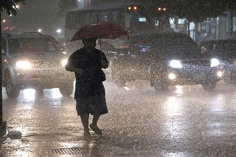 More heavy rain throughout Thailand today and tomorrow