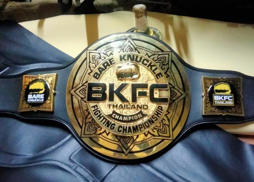 BKFC Thailand first-ever championship belts are announced