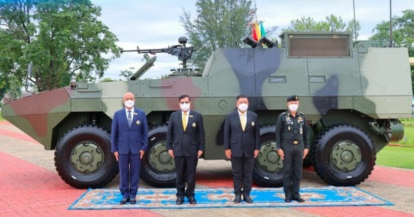 Thailand-made armoured truck delivered to Royal Thai Army for trial use