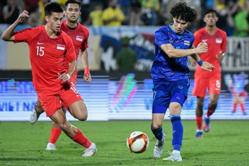 Thailand “War Elephants” beat Singapore 5 – 0 at SEA Games