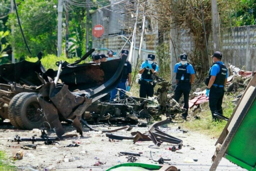 Suspected insurgents hijack garbage truck, bomb police booth in southern Thailand