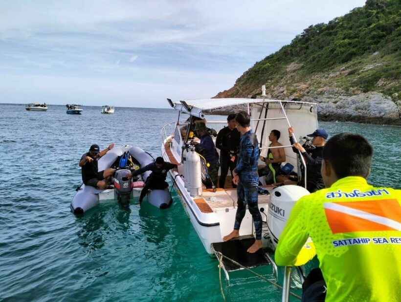 Thai woman drowns while taking diving lessons in Chon Buri