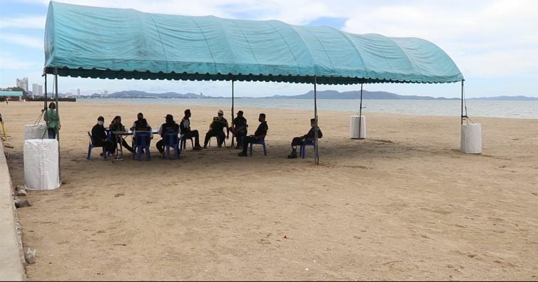 Locals near Pattaya’s Jomtien Beach like the ban on vendors