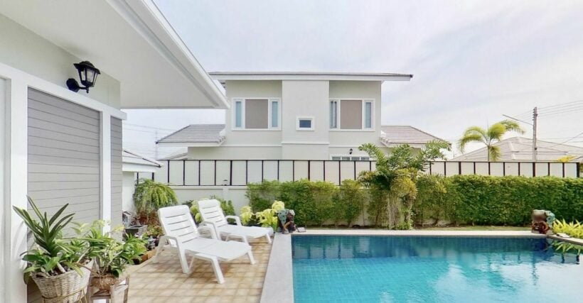 Virtual tour of pool villas you get in Hua Hin under 0,000