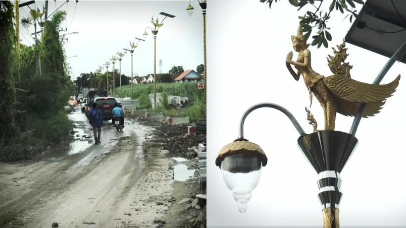 Locals urge officials to fix roads and halt pricey street lamp project