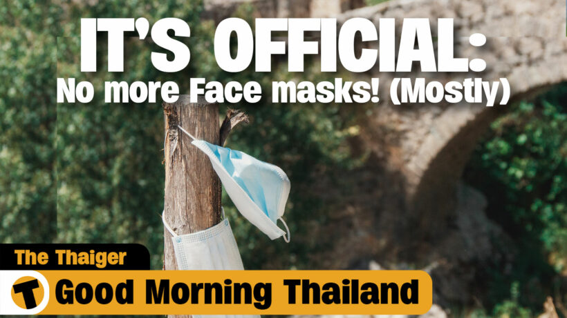 Face masks now Voluntary in Thailand (Mostly) | GMT