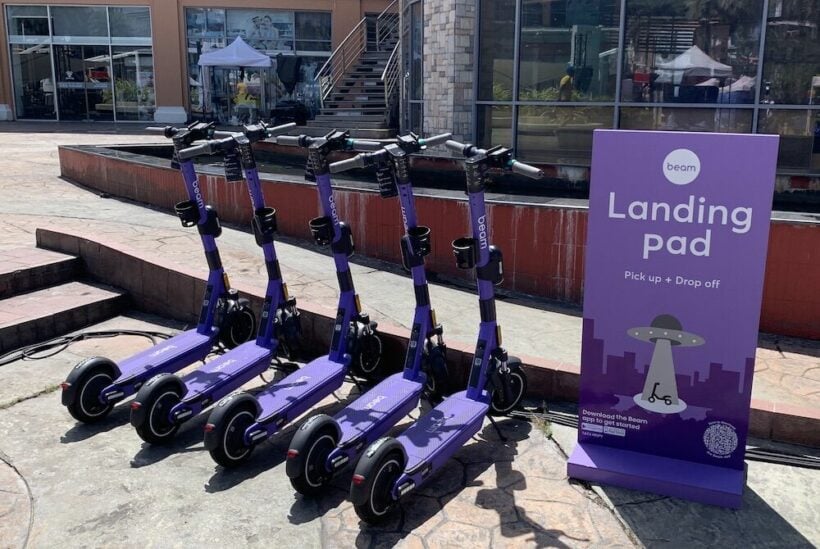 BEAM me up! App-based electric scooters come to Phuket