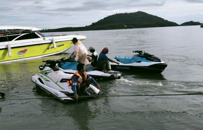 Missing man rescued after night alone in middle of Phang Nga Bay off Phuket