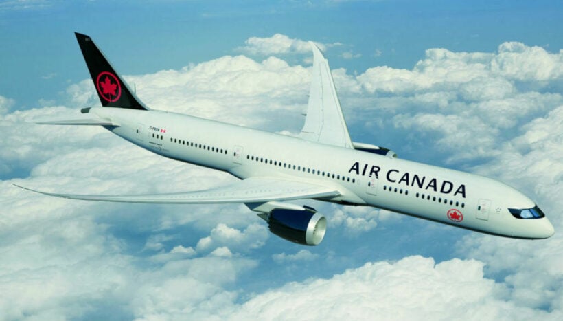 Air Canada to launch direct flights to Thailand next month