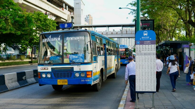 Bus shortages in Bangkok causing longer waits for commuters