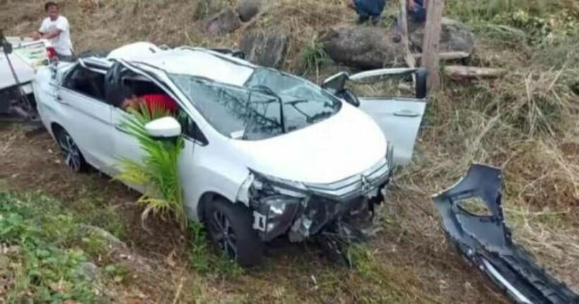 Norwegian man drives into ravine in southern Thailand, 1 killed & 5 injured