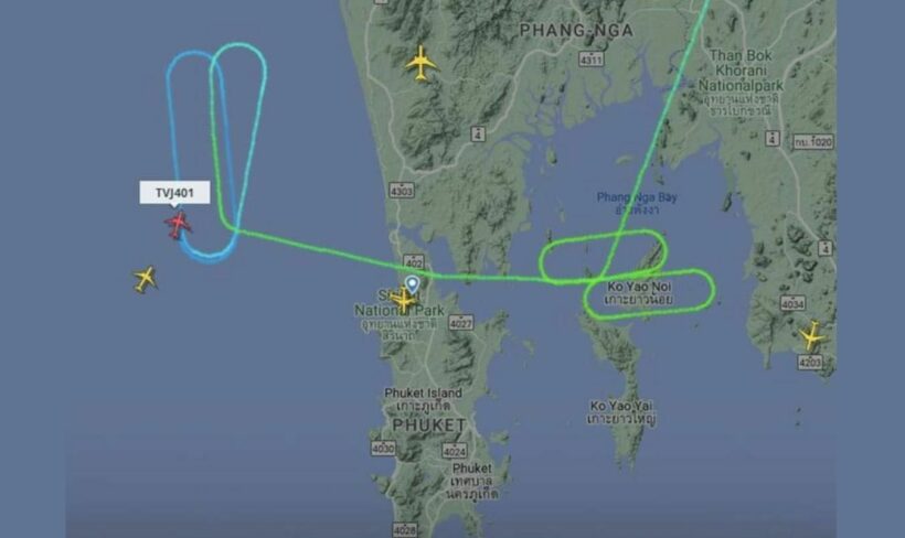 Runway temporarily closed for repair, flights to and from Phuket affected