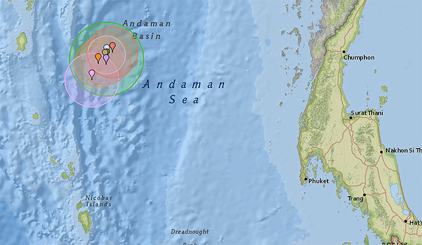 Andaman Sea tremors draw attention to the lack of tsunami warning buoys | News by Thaiger