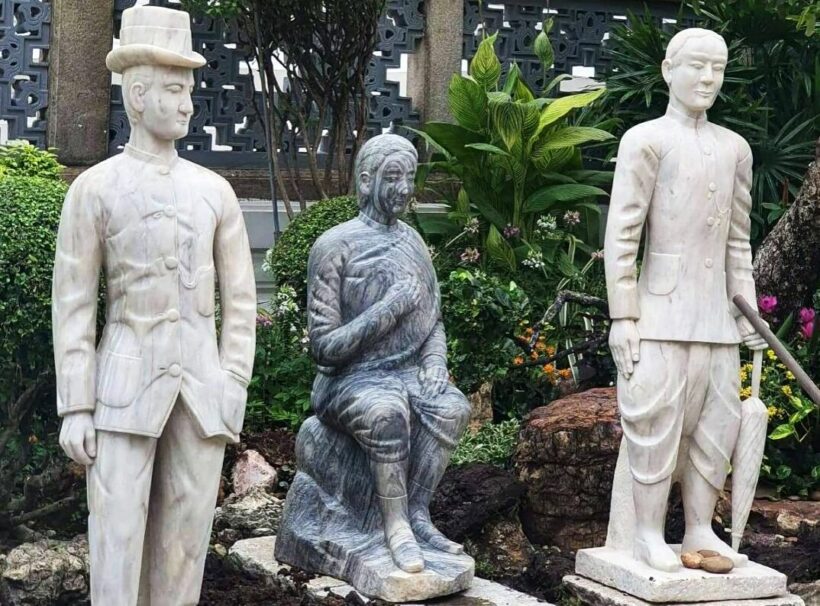 130 statues unearthed on display at Emerald Buddha temple