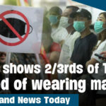 Thailand News Today | Poll shows 2/3rds of Thais tired of wearing masks | Thaiger