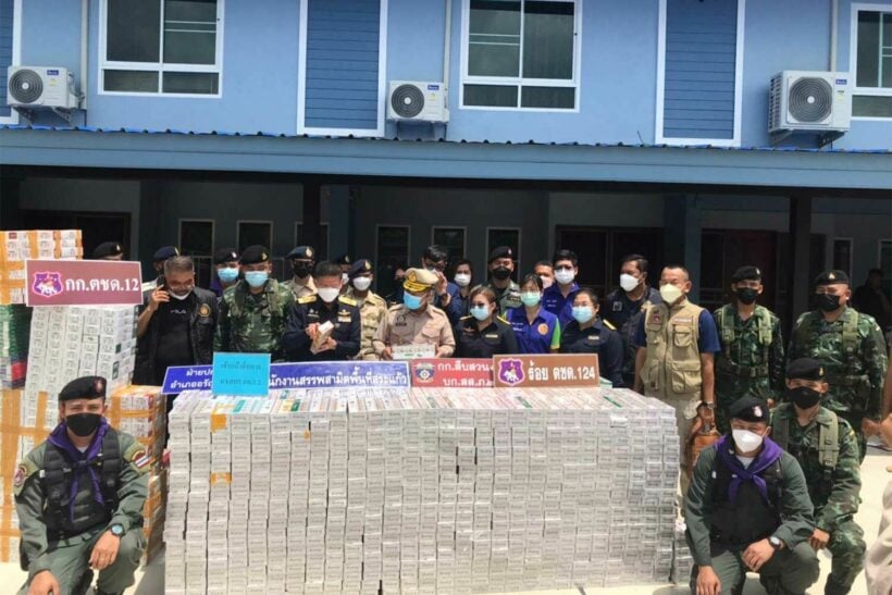 37 million baht fines issued to Cambodian contraband thieves