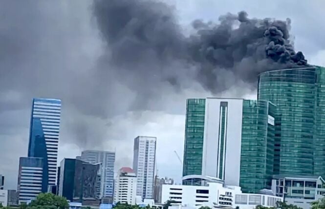 Fire at Energy Ministry’s compound in Bangkok