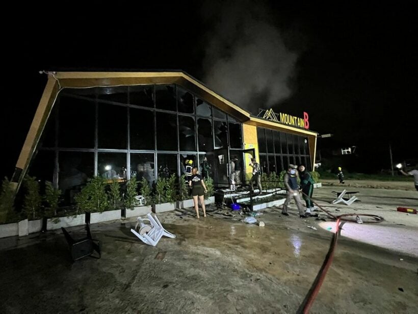 Chon Buri night club blaze kills 13 & injures 40 people