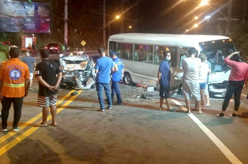 Singaporean car driver dead, 7 injured in Phuket crash with bus