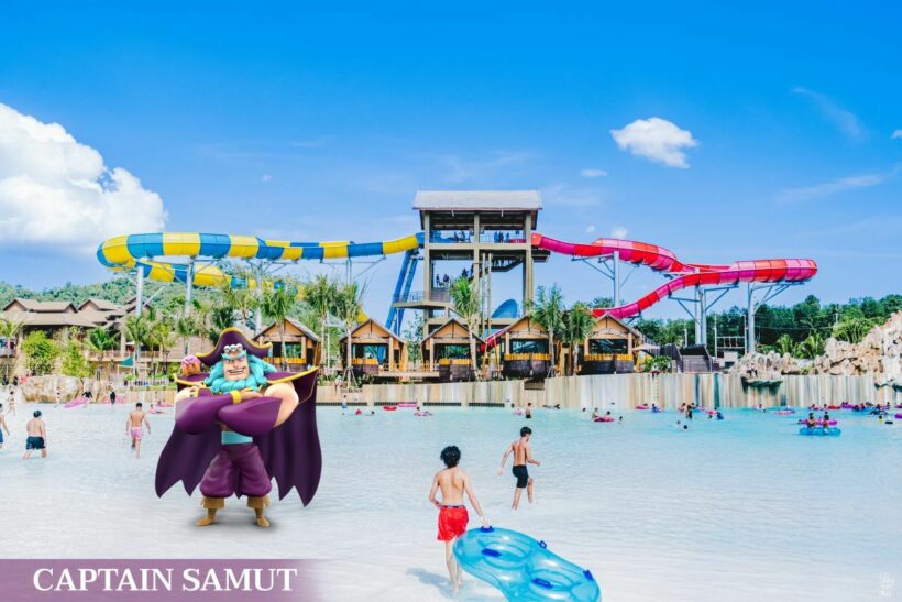 Splash about in Andamanda Phuket Water Park and have a little extra fun with the mascots | News by Thaiger