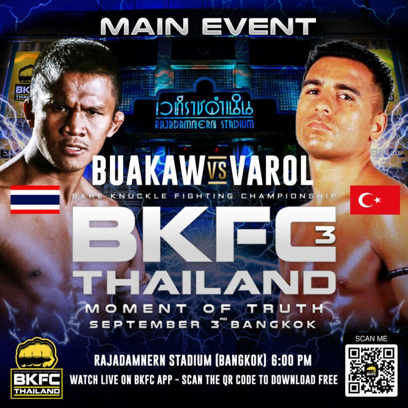 BKFC THAILAND 3 Moment of truth set for September 3 Thaiger photo