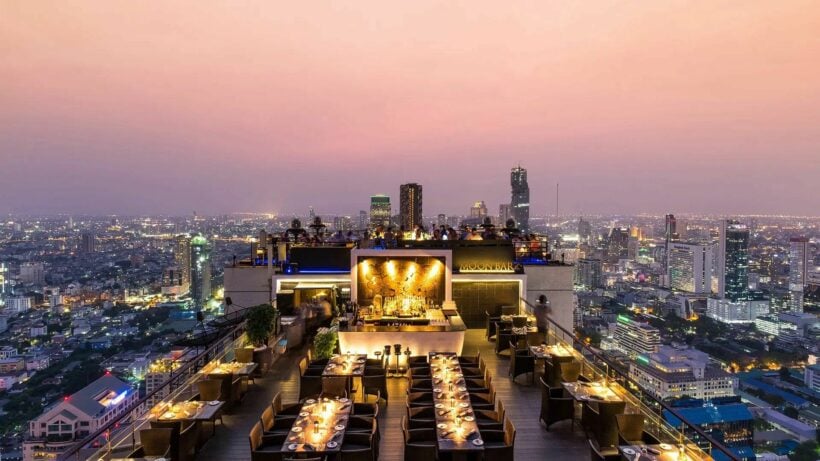 Meilleur restaurant sur le toit à Bangkok