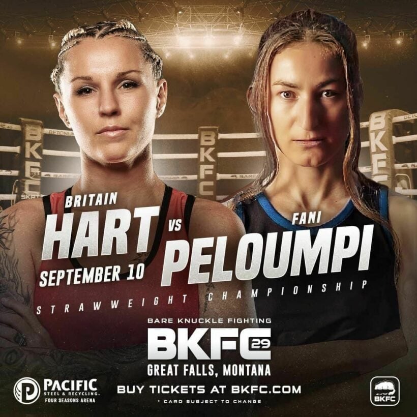 BKFC Thailand strawweight champion Fani Peloumpi to face Britain Hart at BKFC 20 | News by Thaiger