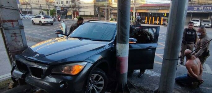 Pattaya cops arrest spurned lover armed with gun after car chase | News by Thaiger