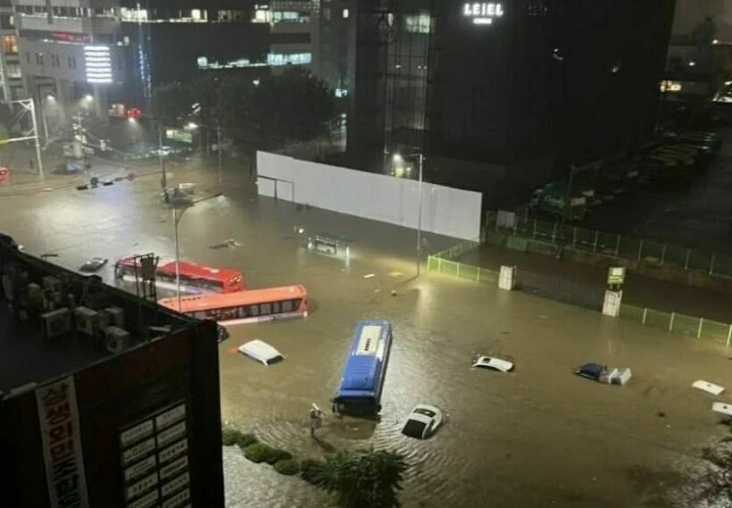 Seoul sees worst floods in 80 years, 7 dead, 6 missing | Thaiger