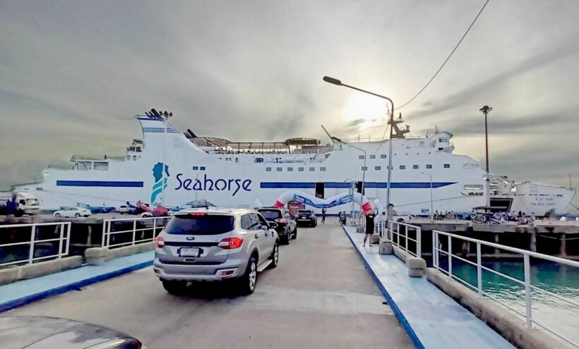 New ferry cruise between Pattaya and Samui completes test run