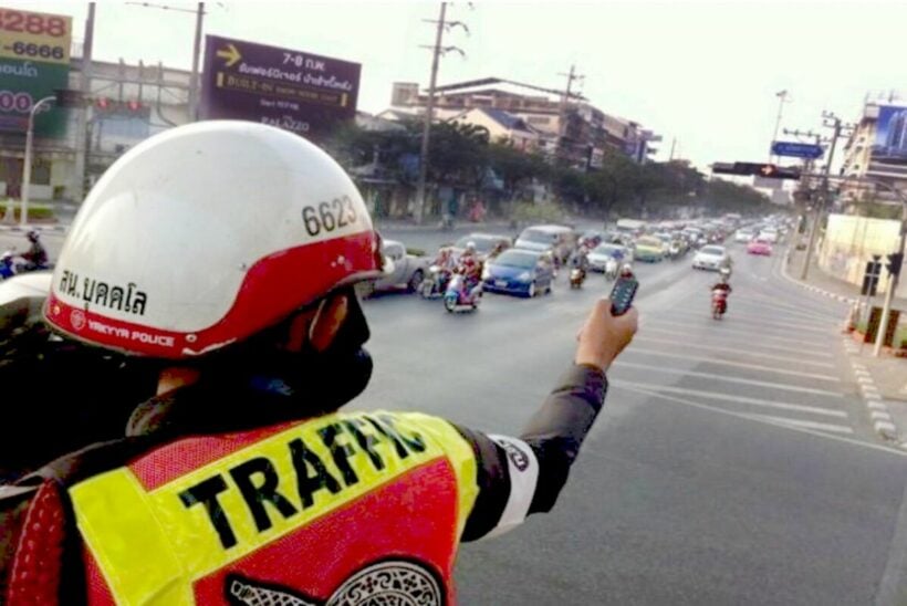 Thai traffic police will use a new management system but increased fines are delayed. via Samui Times